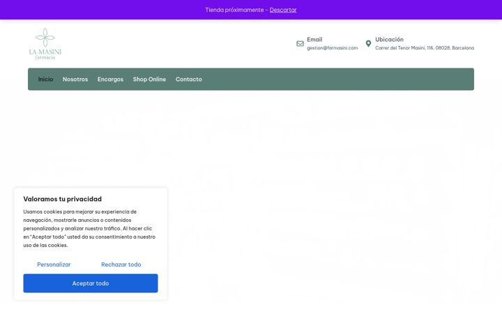 Screenshot of lamasinifarmacia.com
