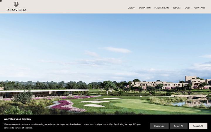 Screenshot of lamaviglia.com
