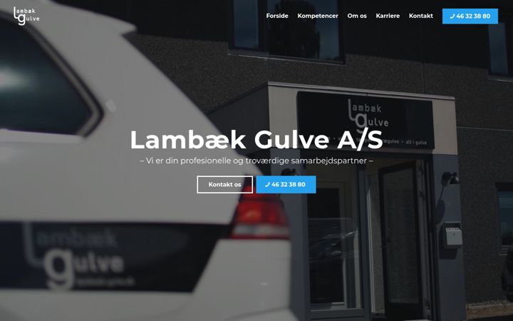 Screenshot von lambaek-gulve.dk