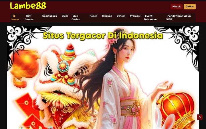 Screenshot of lambe88slot.com