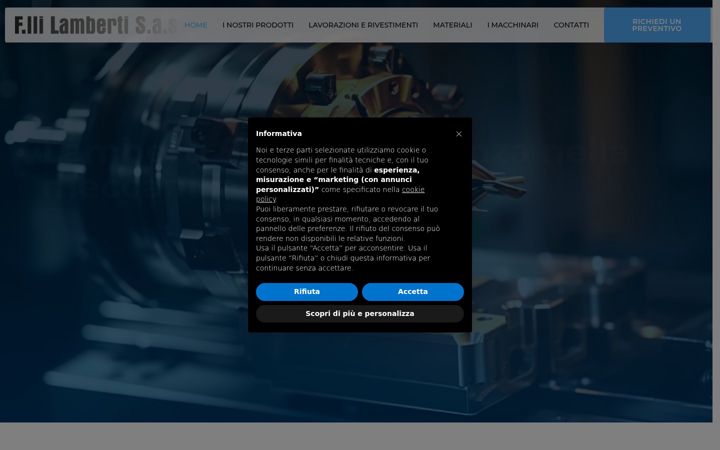 Screenshot of lambertisas.com