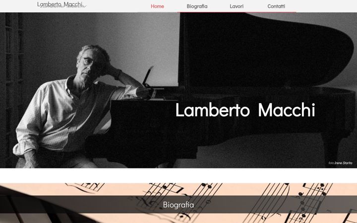 Screenshot of lambertomacchi.it