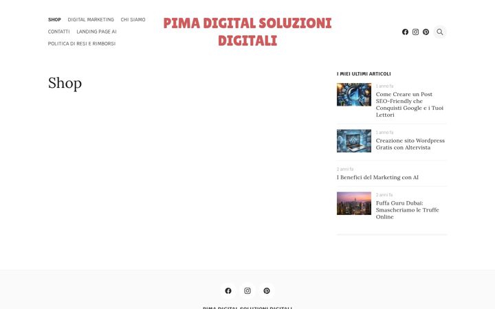 Screenshot of lamborghinishop.altervista.org