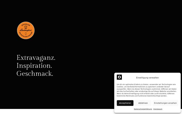Screenshot of lamborghiniweine.de