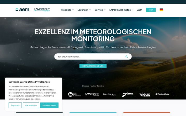 Screenshot of lambrecht.net