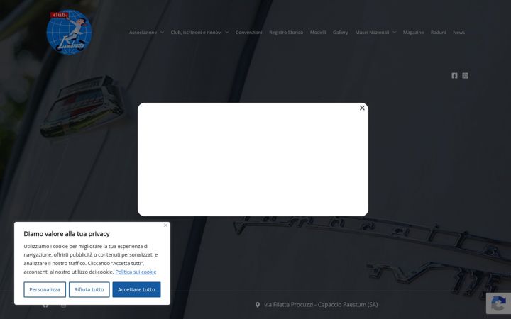 Screenshot of lambrettaclubitalia.it