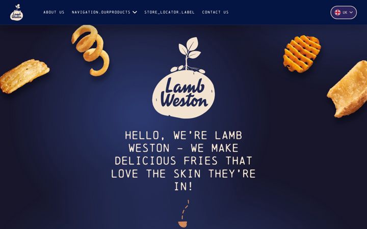 Screenshot of lambwestonathome.co.uk