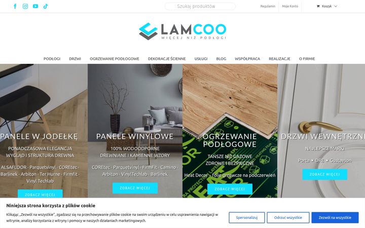 Screenshot of lamcoo.pl