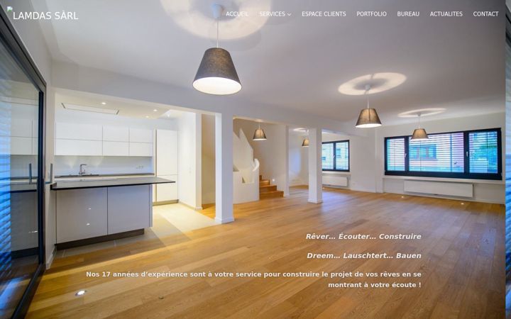 Screenshot of lamdas.eu