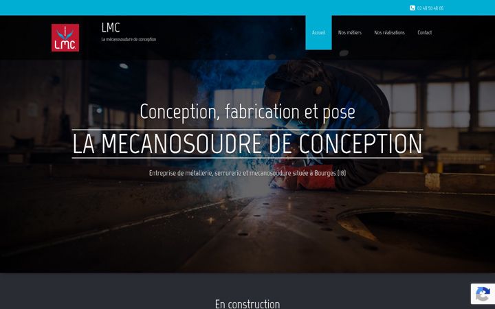 Screenshot of lamecanosoudure.fr