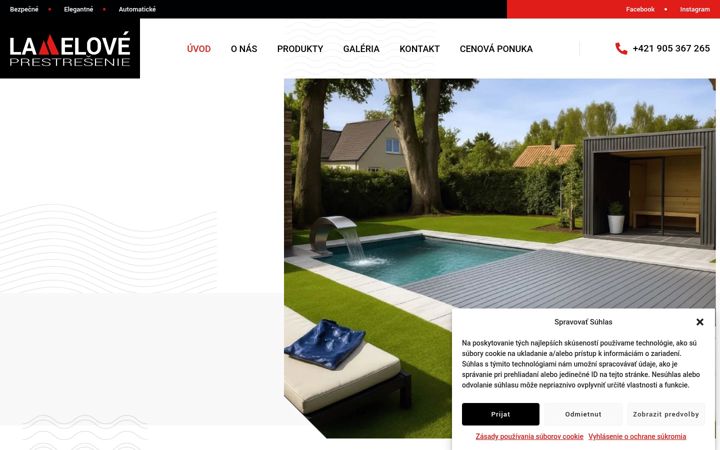 Screenshot of lameloveprestresenie.sk