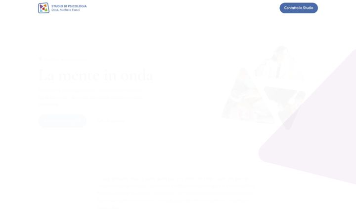 Screenshot of lamenteinonda.it