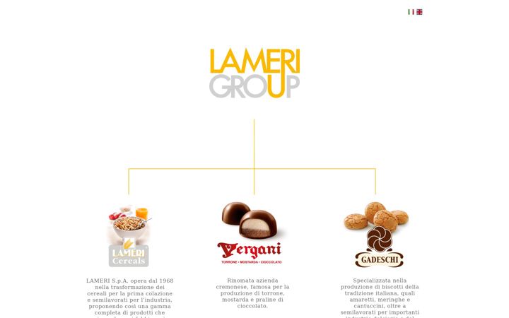 Screenshot of lamerigroup.it