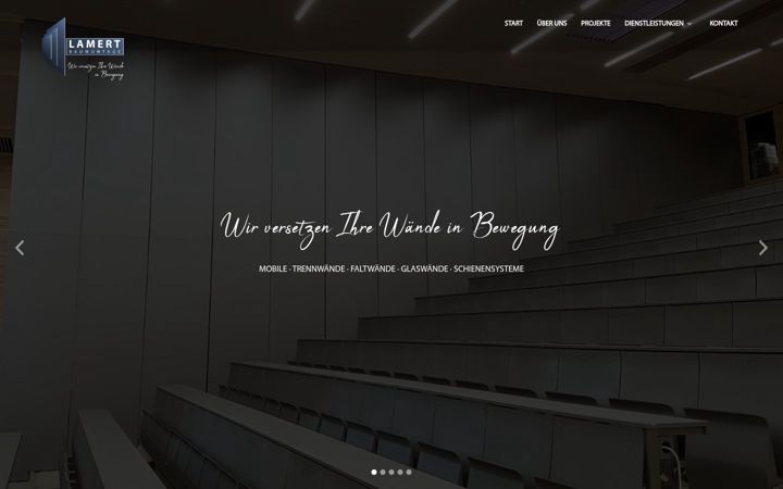Screenshot of lamert-baumontage.de