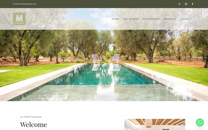 Screenshot of lamesticanza.com