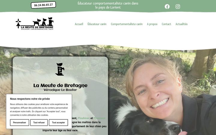 Screenshot of lameutedebretagne.fr