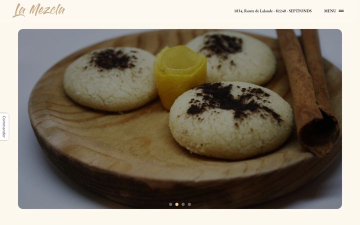 Screenshot of lamezcla.fr