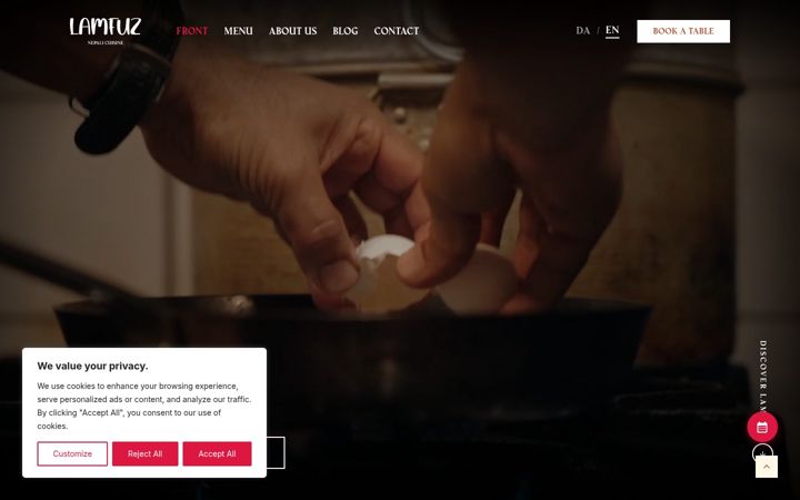 Screenshot of lamfuz.dk