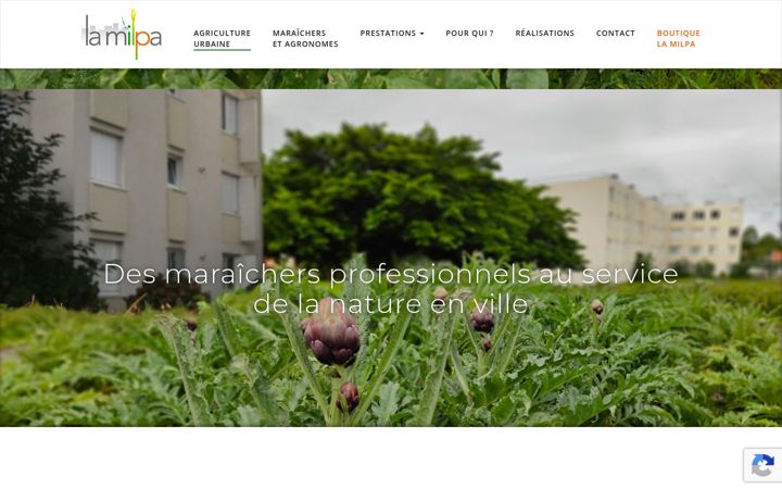Screenshot of lamilpa.fr
