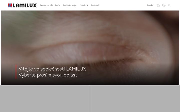 Screenshot of lamilux.cz