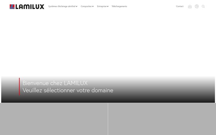 Screenshot of lamilux.fr