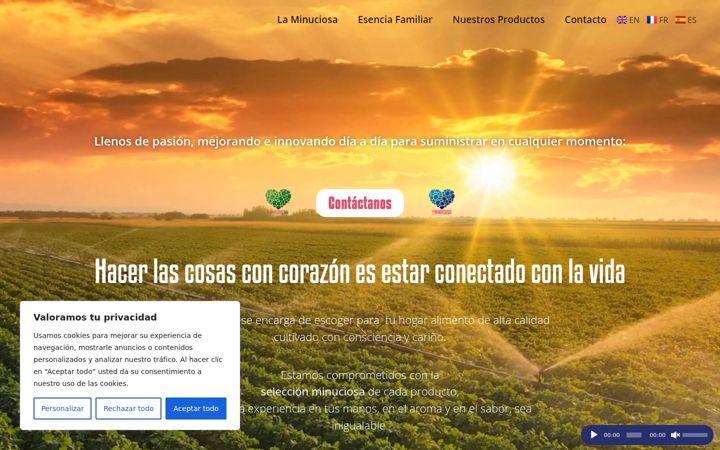 Screenshot of laminuciosa.com