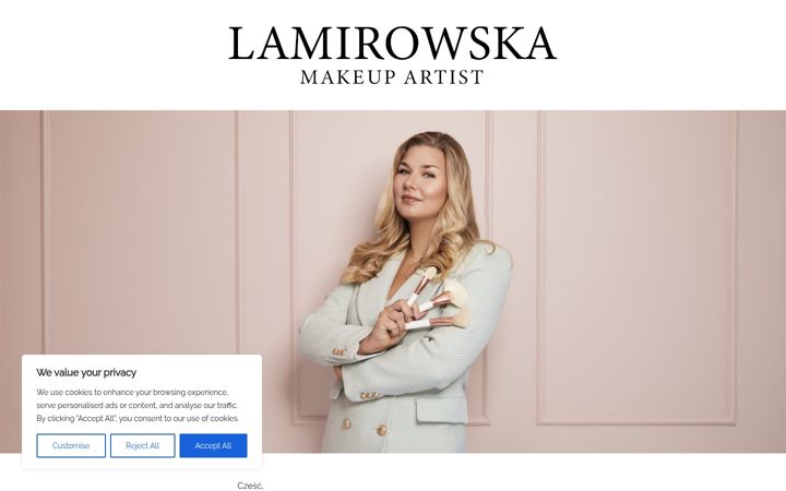 Screenshot of lamirowska.pl