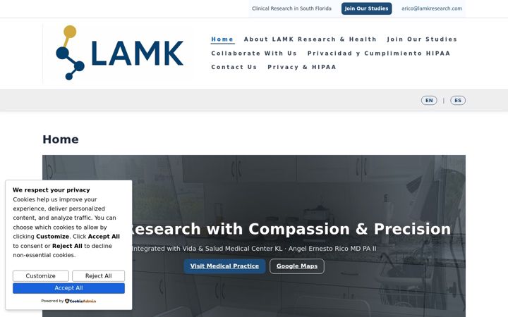 Screenshot of lamkresearch.com
