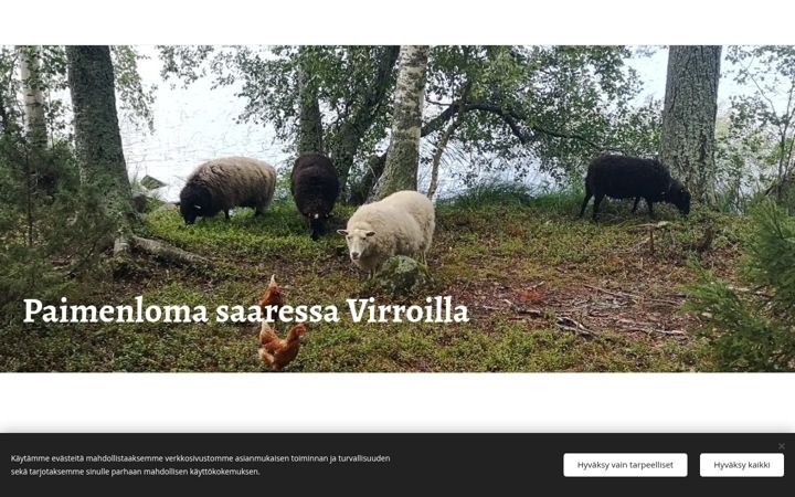 Screenshot of lammaspaimenloma.info