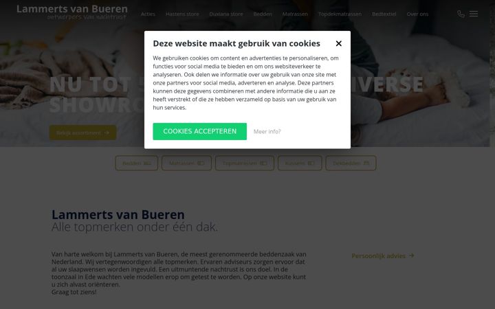 Screenshot of lammertsvanbueren.com