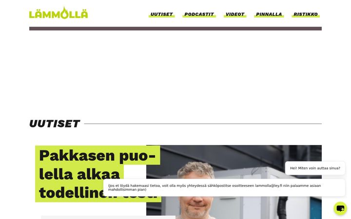 Skjermbilde av lammolla.fi