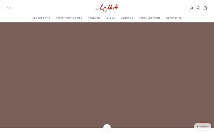 Screenshot of lamodebd.com
