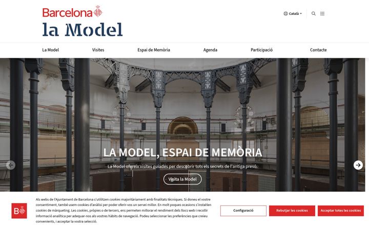 Screenshot of lamodel.barcelona