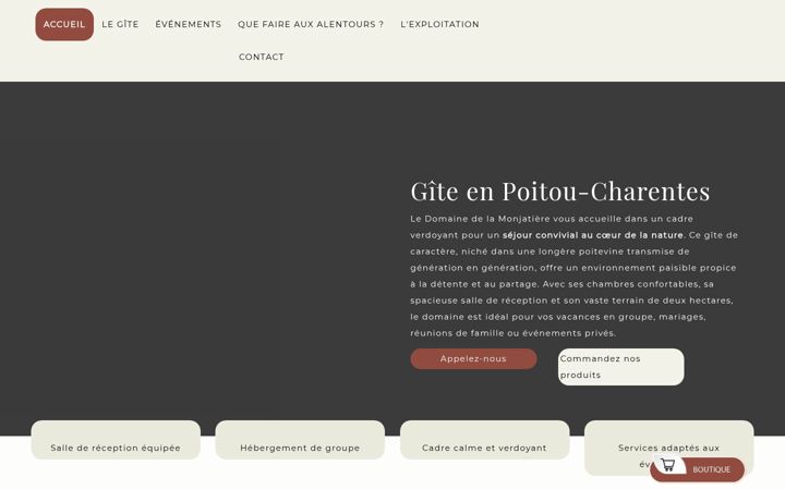 Screenshot of lamonjatiere.fr