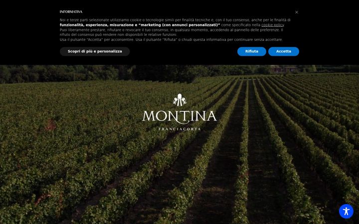 Screenshot of lamontina.com