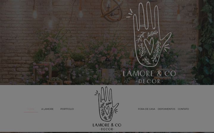 Screenshot of lamoredecor.com.br