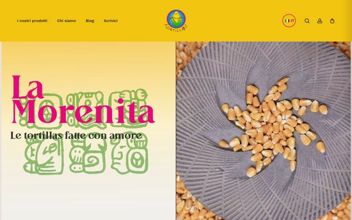 Screenshot di lamorenita.it