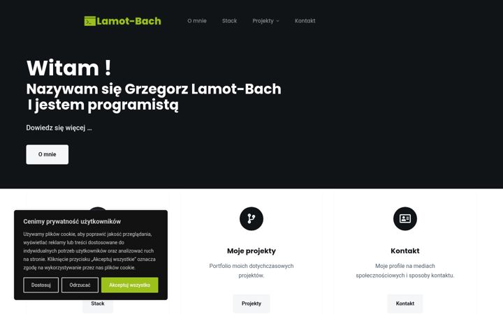 Screenshot of lamotbach.com