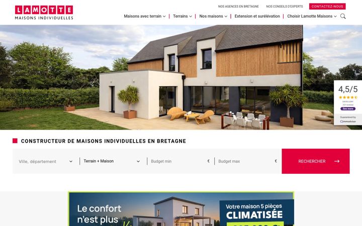 Screenshot of lamotte-maisons-individuelles.fr