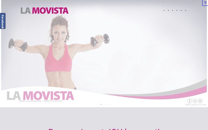 Screenshot of lamovista.com