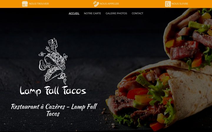 Screenshot of lamp-fall-tacos-restaurant.fr