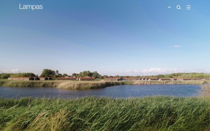 Screenshot of lampas.com