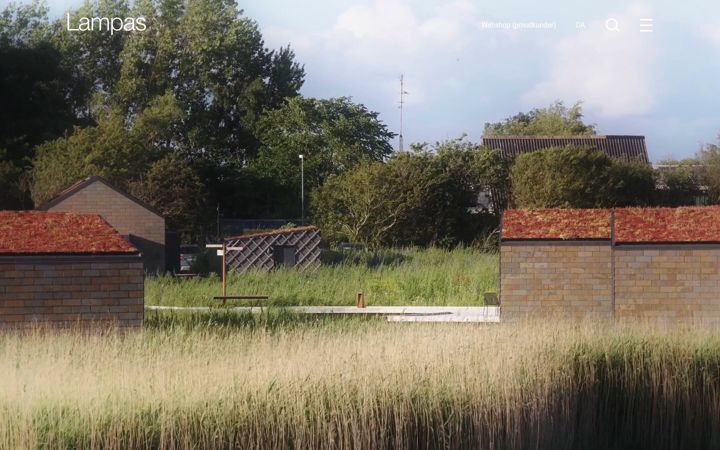 Screenshot of lampas.dk