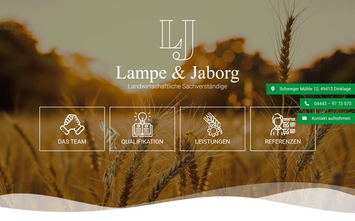 Screenshot of lampe-jaborg.de