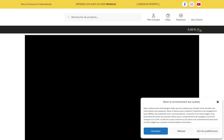 Screenshot of lampedechevet-deco.com