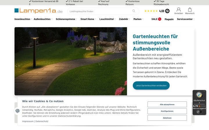 Screenshot of lampen1a.de
