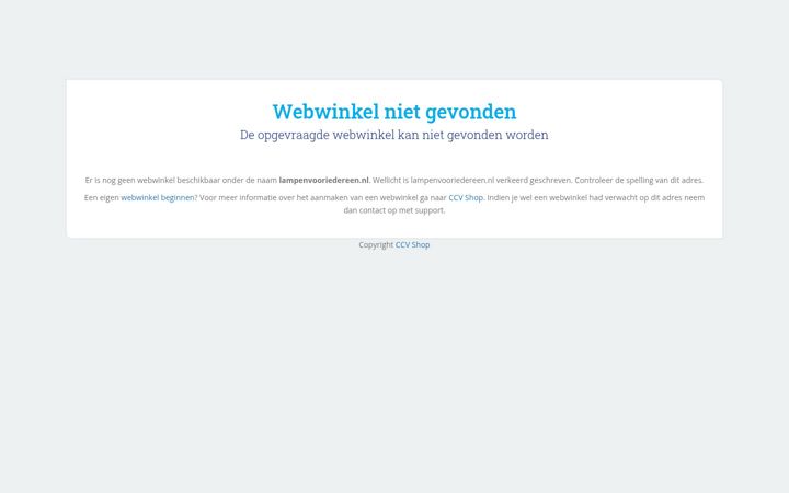 Screenshot of lampenvooriedereen.nl
