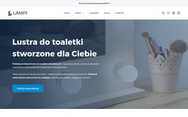 Screenshot of lampi.pl
