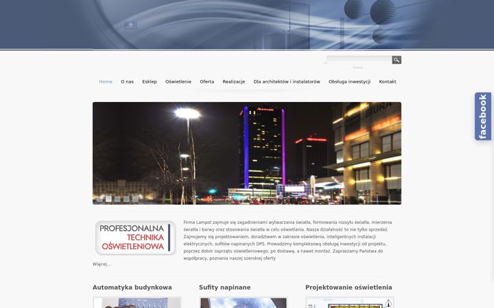 Screenshot of lampol.pl
