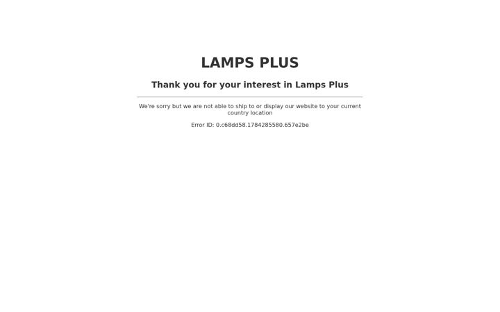 Screenshot ta' lampsplus.com
